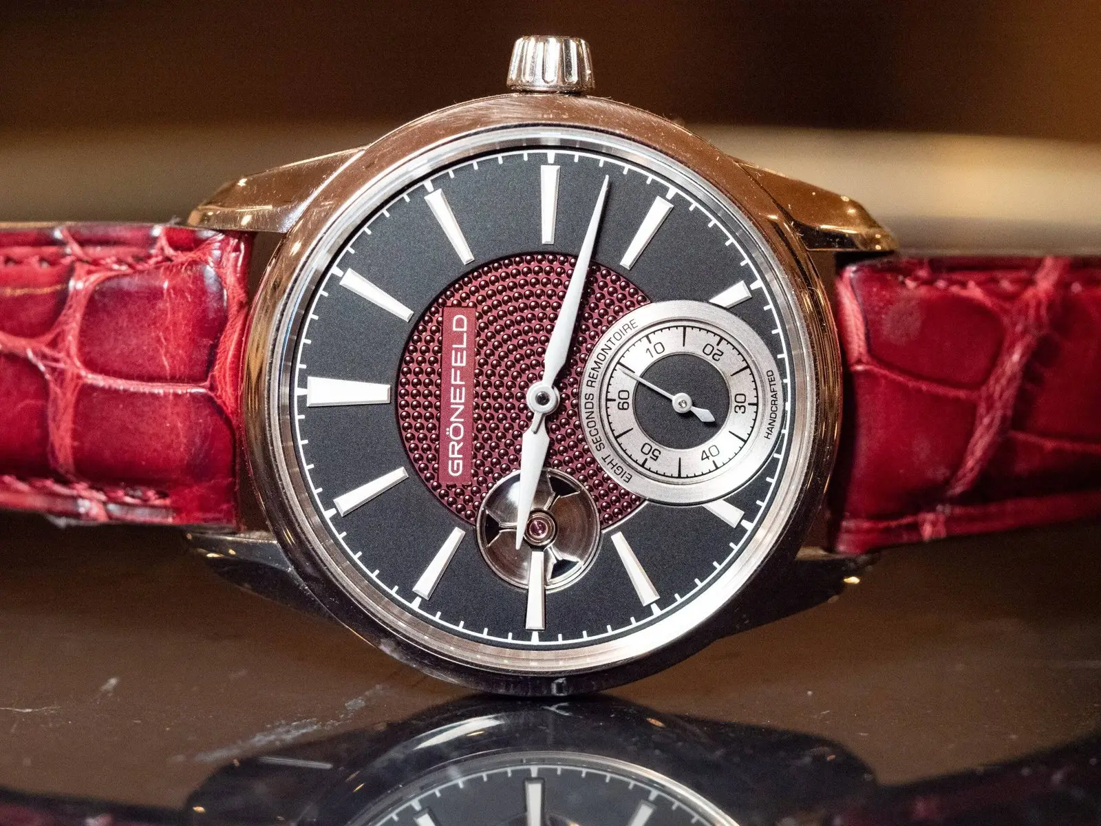 Gronefeld 1941 Kari Voutilainen Dial White Gold Piece Unique, photo 1