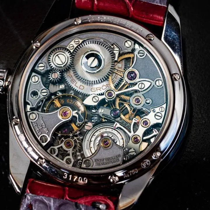 Gronefeld 1941 Kari Voutilainen Dial White Gold Piece Unique, photo 2