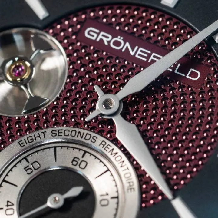 Gronefeld 1941 Kari Voutilainen Dial White Gold Piece Unique, photo 4