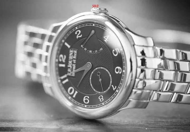 FP Journe Chronometre Souverain Black Label On Platinum Bracelet, photo 1