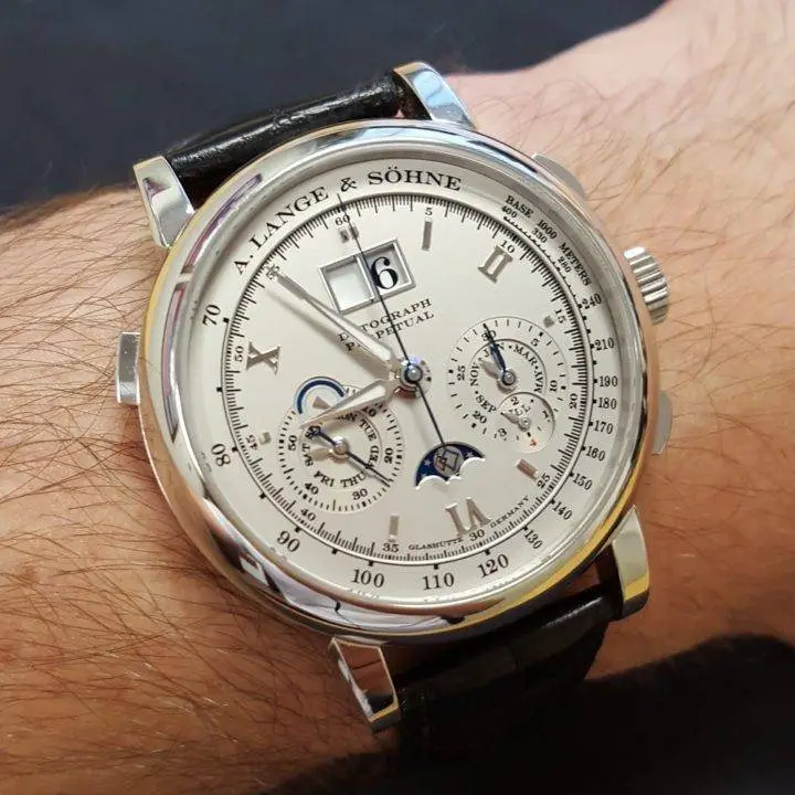 A. Lange & Sohne Datograph Perpetual Platinum, photo 1