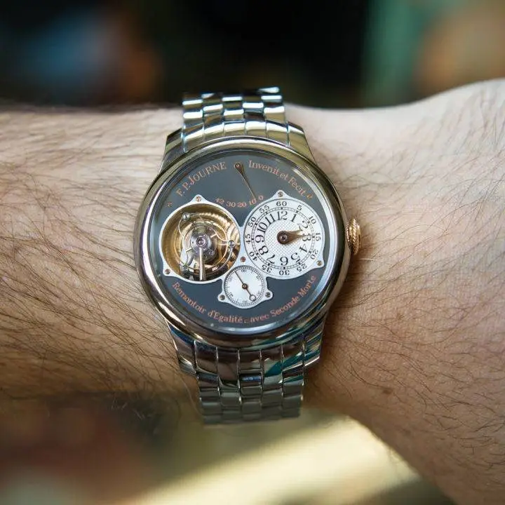 FP Journe Dead Seconds Tourbillon TT Titanium on Bracelet, photo 2