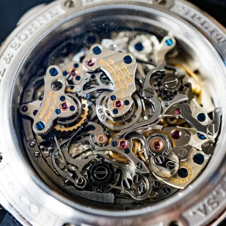 A. Lange & Sohne Double Split Platinum, photo 2