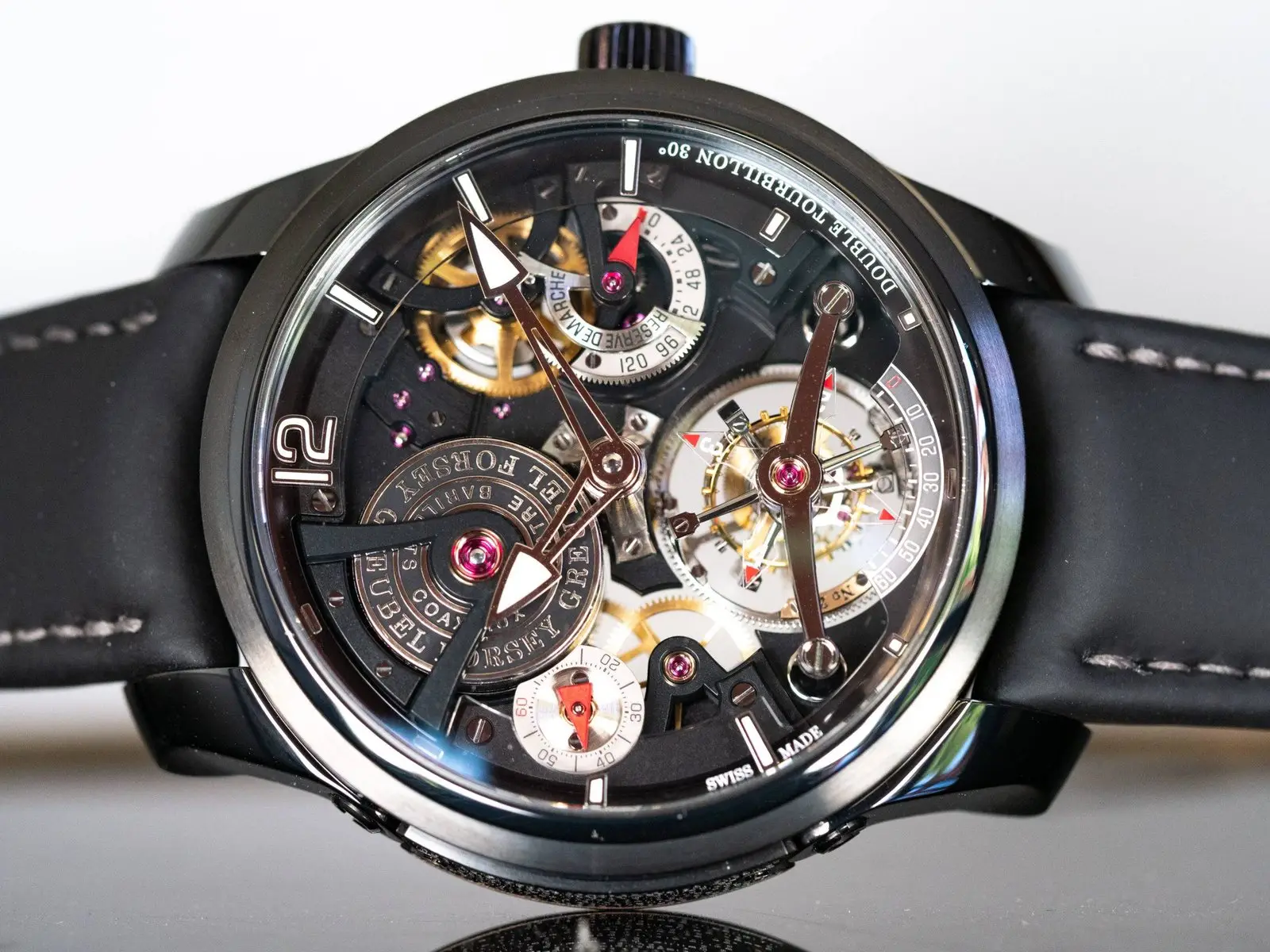 Greubel Forsey DOUBLE TOURBILLON TECHNIQUE BLACK TI, photo 1