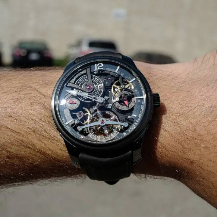 Greubel Forsey DOUBLE TOURBILLON TECHNIQUE BLACK TI, photo 2