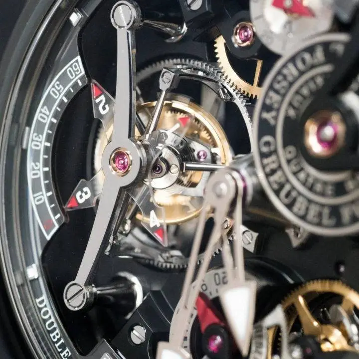 Greubel Forsey DOUBLE TOURBILLON TECHNIQUE BLACK TI, photo 4