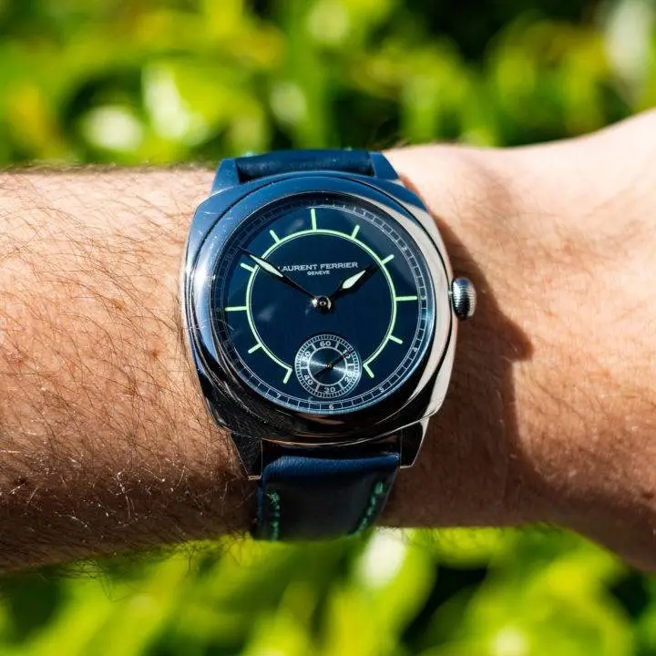 Laurent Ferrier Galet Square Boreal custom ordered Blue, photo 4