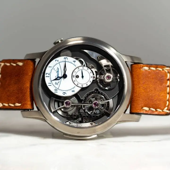 Romain Gauthier Logical One Titanium with White Enamel Dial, photo 1