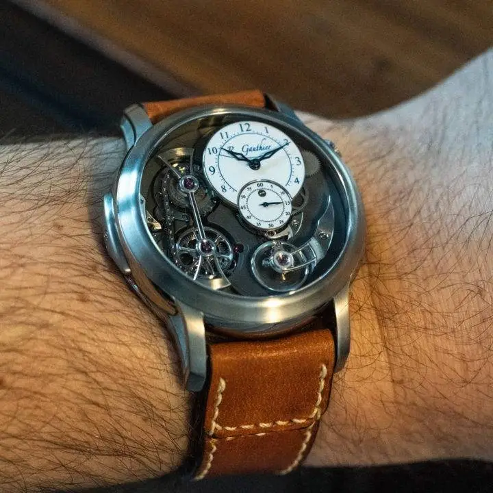 Romain Gauthier Logical One Titanium with White Enamel Dial, photo 2