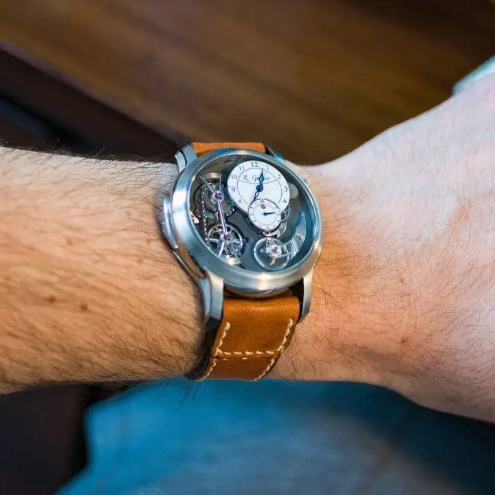 Romain Gauthier Logical One Titanium with White Enamel Dial, photo 3