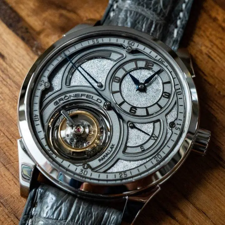 Gronefeld TOURBILLON HAMMERED STEEL, photo 2