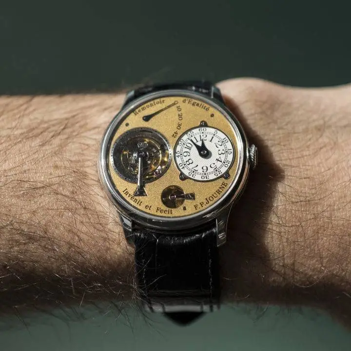 FP Journe Tourbillon Remontoire Platinum Yellow Gold, photo 1