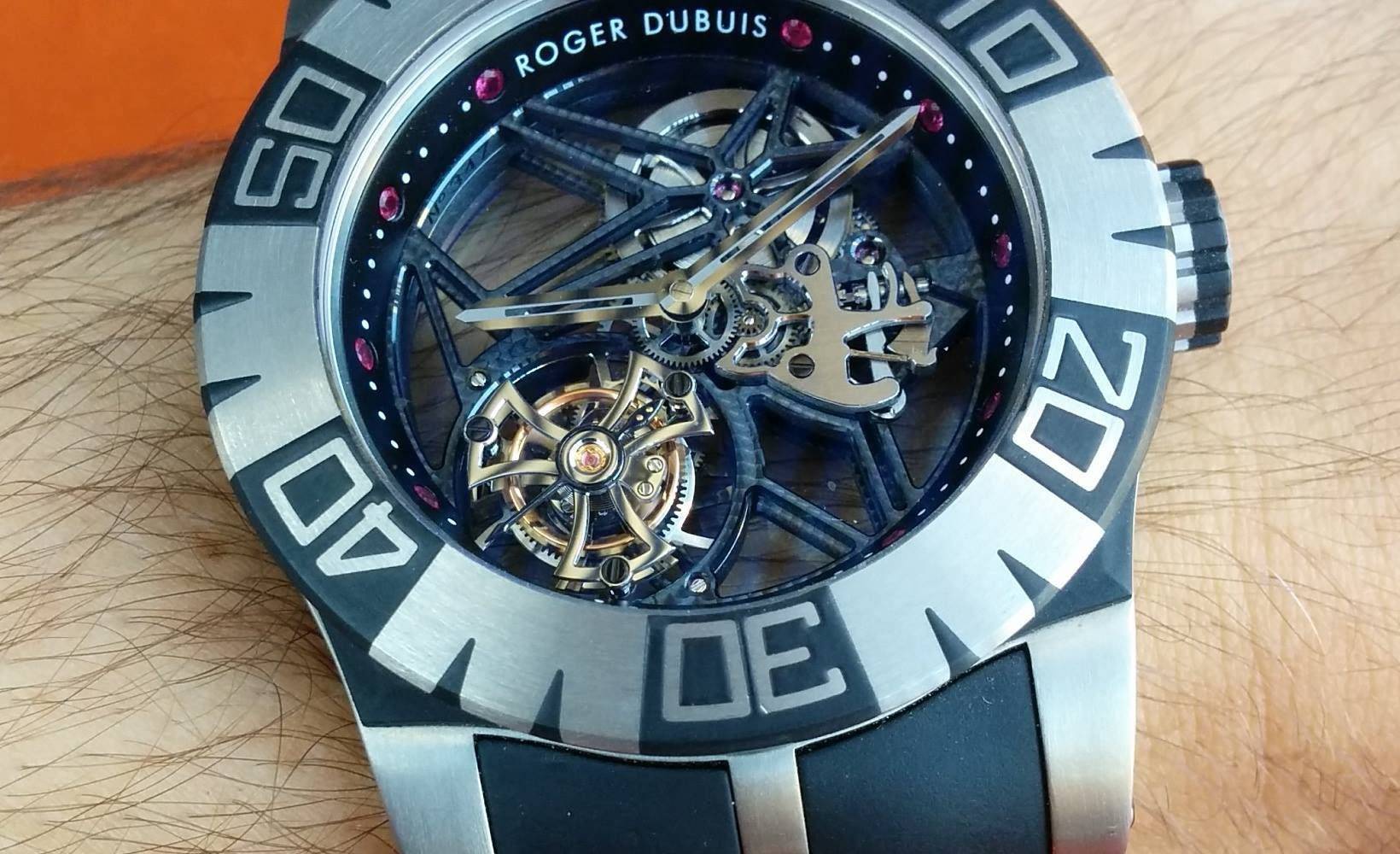 New feature: Candid Review Videos — first up Roger Dubuis Skeleton Tourbillon