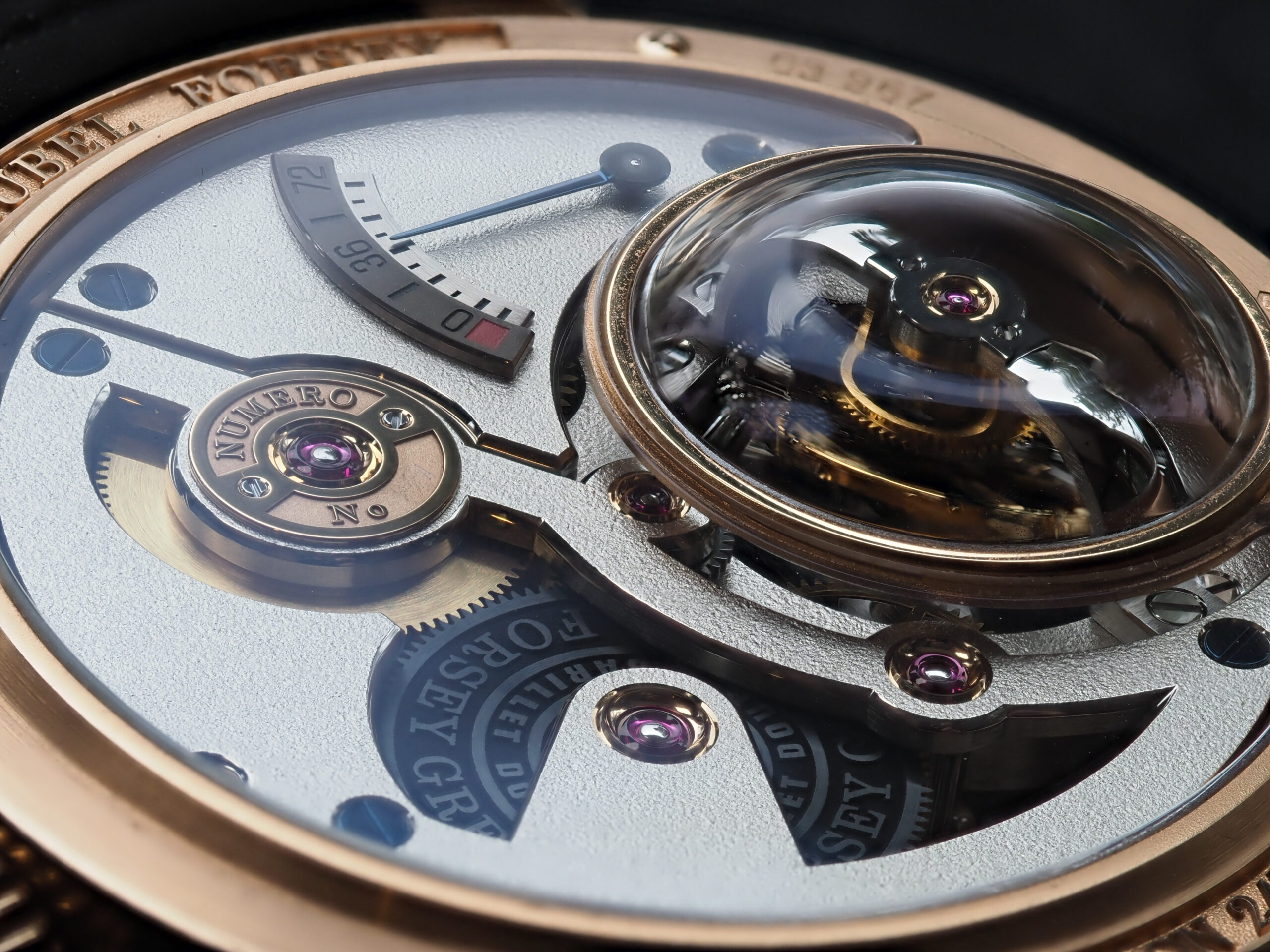 Greubel Forsey 24 Vision Tourbillon Back